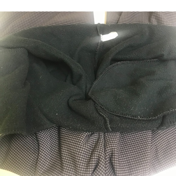 Women’s Micro check skinny stretch Legging Pant lined warm medium - Picture 7 of 7